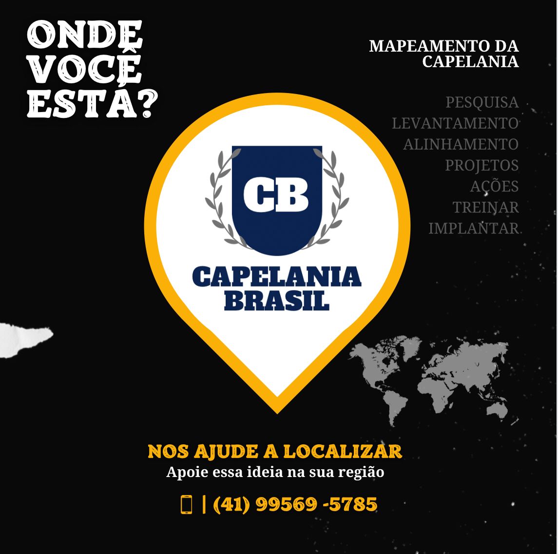 Mapeamento da capelania